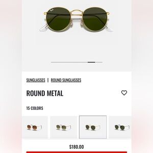 Ray Ban sunglasses